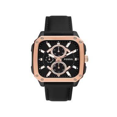 RELOJ FOSSIL INSCRIPTION ORO ROSA CORREA DE CUERO