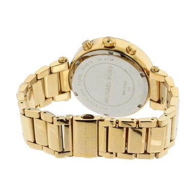 RELOJ MICHAEL KORS DORADO ACERO INOXIDABLE - 3