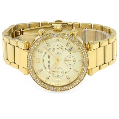 RELOJ MICHAEL KORS DORADO ACERO INOXIDABLE - 7