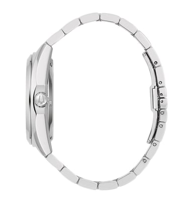 BULOVA SURVEYOR AUTOMATICO PLATEADO FONDO BLANCO - 2