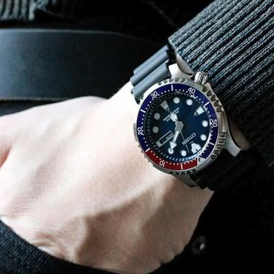 RELOJ CITIZEN DIVER PROMASTER PEPSI BISEL AUTOMATICO - 2