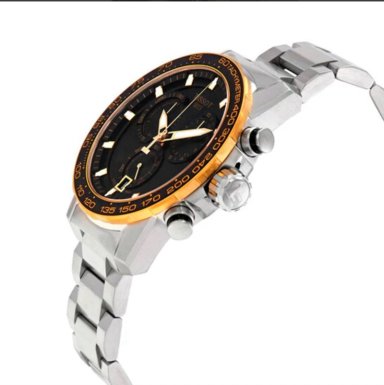RELOJ TISSOT SUPERSPORT BISEL DORADO CON NEGRO CRONOGRAFO - 4