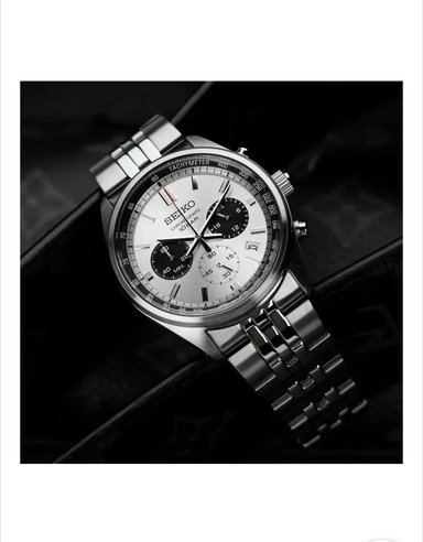 RELOJ SEIKO SSB425P1 CHRONO FONDO PANDA - 5