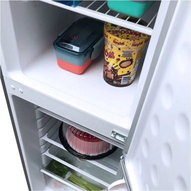 REFRIGERADORA ELECTROLUX ERT18G2HNI 138 LT TOP MOUNT FROST GRIS - 3