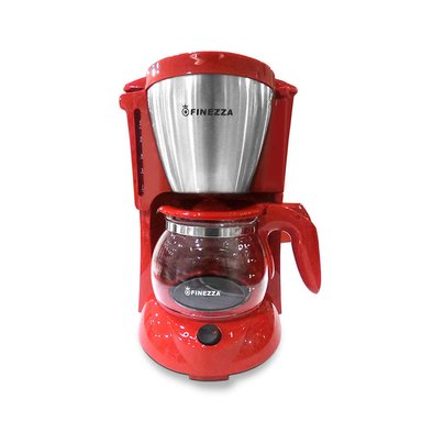 CAFETERA FINEZZA CK-674F-R 5 TAZAS ROJA