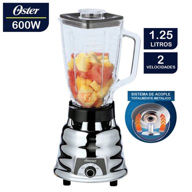 LICUADORA OSTER 250-22 2 VELOCIDADES CLÁSICA 1.25 LITROS 600 W