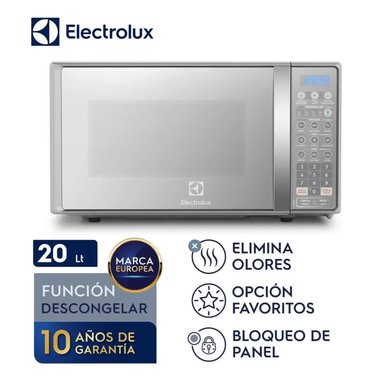 HORNO MICROONDAS 20L SILVER ELECTROLUX EMDO20S2GSRUG