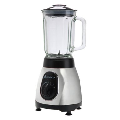 LICUADORA IMACO BLS5388I 1.5 LITROS 3 VEL 500W ACERO - 1