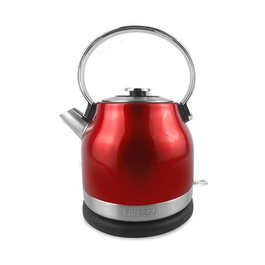 HERVIDOR ELÉCTRICO FINEZZA CK-670HT MODELO TETERA ROJO