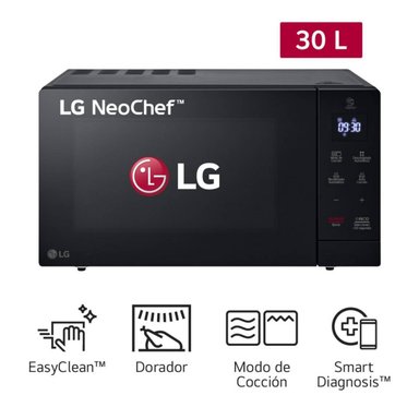HORNO MICROONDAS LG MH7032JAS EASY CLEAN 30 LT - 1