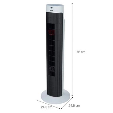 VENTILADOR DE AIRE TIPO TORRE 76CM SOLAIR019 - 5
