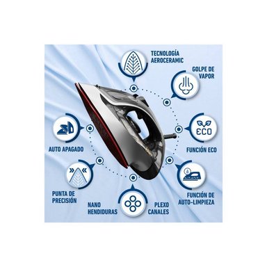 PLANCHA A VAPOR OSTER GCSTAC6953 AEROCERAMICA 2000W - 3