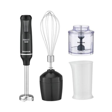 BATIDORA DE INMERSIÓN TAURUS ROBOT 500W PLUS INOX NEGRO - 1