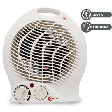 TERMOVENTILADOR PORTÁTIL TREVELY TCH-06 2000W