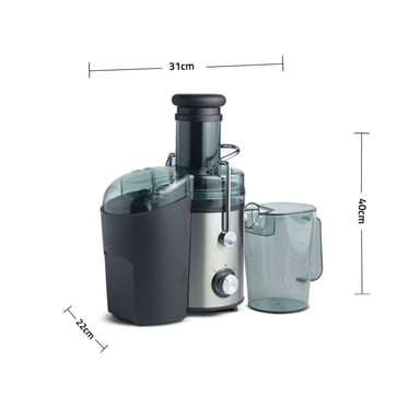 EXTRACTOR INDURAMA EI-CR 800W JUGO 1.1 LITROS ACERO 800 W - 6