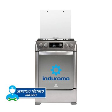 COCINA INDURAMA 4 HORNILLA IBIZA ZAFIRO CROMA