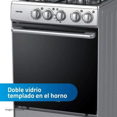 COCINA INDURAMA FONTANA 4 HORNILLA Y HORNO - 3