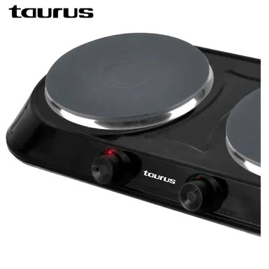 COCINA TAURUS FENIX DUO ELECTRICA 2 HORNILLAS 2000W - 4
