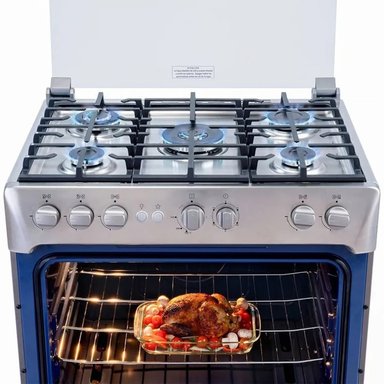 COCINA INDURAMA ZAFIRO FIRENZE 5 HORNILLA 30' - 6