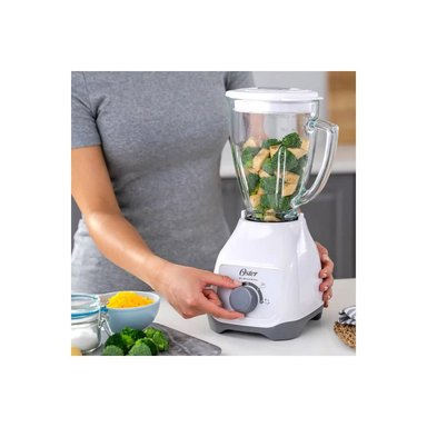 LICUADORA 1.5 L CONTROL DE PERILLA OSTER BLSTKG-WRD BLANCO 550W - 3