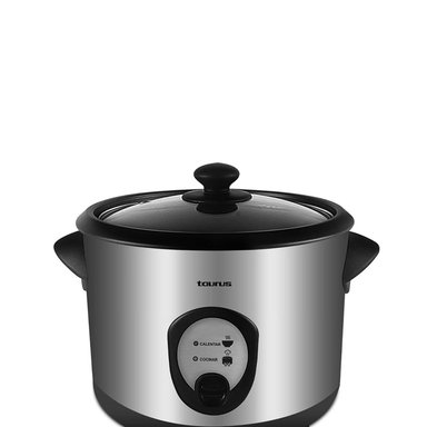 OLLA ARROCERA ANTI ADHERENTE 1.2 LTS 400 W TAURUS  CHEF 12 II INOX - 1