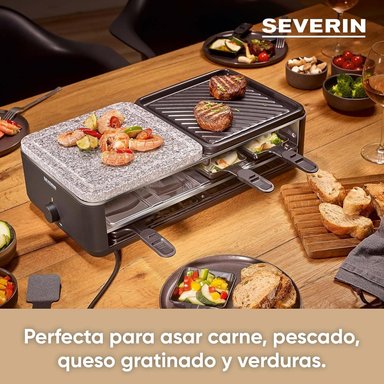 PARRILLA RACLETTE CON PIEDRA NATURAL SEVERIN RG-2366 - 3