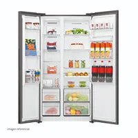 REFRIGERADORA NEGRA SIDE BY SIDE 529L RI-795DNI INDURAMA - 5