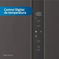REFRIGERADORA NEGRA SIDE BY SIDE 529L RI-795DNI INDURAMA - 6