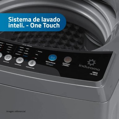 LAVADORA AUTOMATICA INDURAMA 18KG LRI-18DGR - 4