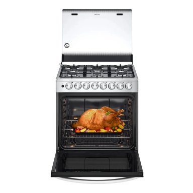 COCINA A GAS 6 HORNILLAS GRAN CAPACIDAD ACERO INOXIDABLE LG LRGZ5255S - 4
