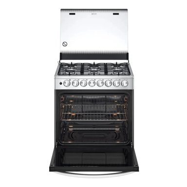 COCINA A GAS 6 HORNILLAS GRAN CAPACIDAD ACERO INOXIDABLE LG LRGZ5255S - 5