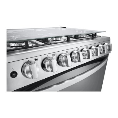 COCINA A GAS 6 HORNILLAS GRAN CAPACIDAD ACERO INOXIDABLE LG LRGZ5255S - 7