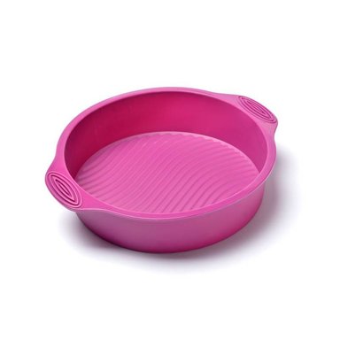 MOLDE PRESS MULTICOLOR SILICONA MODELO REDONDO 23 X 6.3 CM