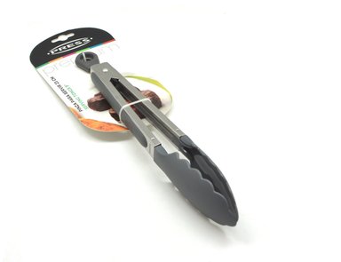 PINZA PARA SERVIR DE 23 CM CON PUNTAS ANTIRESB. LÍNEA PREMIUM - PRESS