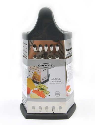 RALLADOR PRESS HEXAGONAL INOX LINEA PREMIUM