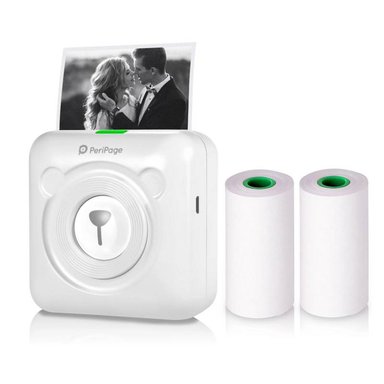 IMPRESORA PORTÁTIL JPSYSTEMS A6 TÉRMICA PERIPAGE BLUETOOTH 57MM BLANCO - 1
