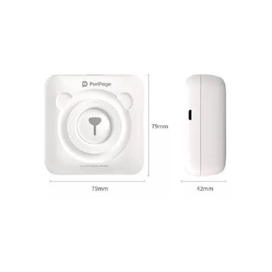IMPRESORA PORTÁTIL JPSYSTEMS A6 TÉRMICA PERIPAGE BLUETOOTH 57MM BLANCO - 2