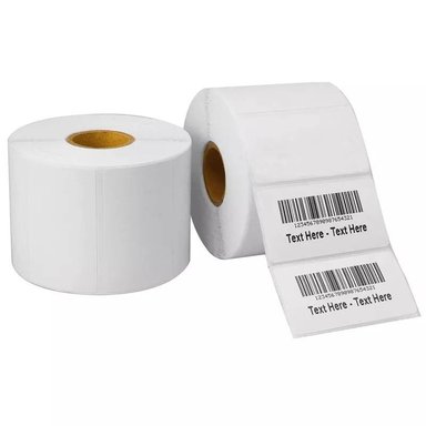 ETIQUETAS ADHESIVAS JPSYSTEMS DE 1000 TÉRMICO 50X25MM 2X1' X 04 ROLLOS - 4