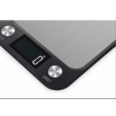 BALANZA JPSYSTEMS JBM-45 NEGRO GRAMERA METALICA 10KG PORTATIL DIGITAL BOTONES TACTILES - 5
