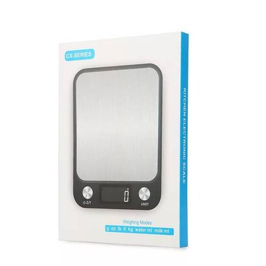 BALANZA JPSYSTEMS JBM-45 NEGRO GRAMERA METALICA 10KG PORTATIL DIGITAL BOTONES TACTILES - 6