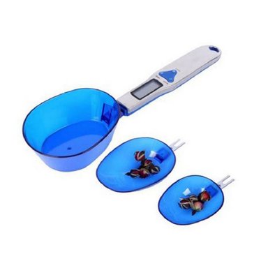 BALANZA DIGITAL PORTATIL GRAMERA TIPO CUCHARA 500GR + 3 RECIPIENTES - 4