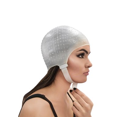 GORRO DOMPEL BLANCO SILICONA PARA MECHAS