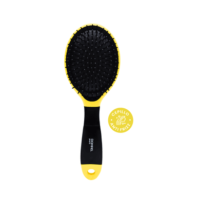 CEPILLO HAIR PREMIUN OVALADO - AMARILLO