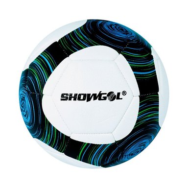 PELOTA FÚTBOL SHOWGOL CUERO PVC FOAM 3.5MM AZUL #5