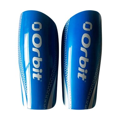 CANILLERA FÚTBOL ORBIT AZUL M