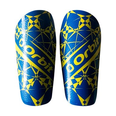 CANILLERA FÚTBOL ORBIT AZUL M