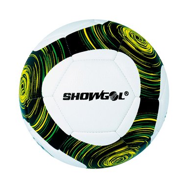 PELOTA FÚTBOL SHOWGOL CUERO PVC FOAM 3.5MM AMARILLO #5