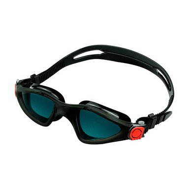 LENTES NATACIÓN PORTO POR-1040-5 KRYPTO ADULTO NEGRO/ROJO OSCURO STANDARD