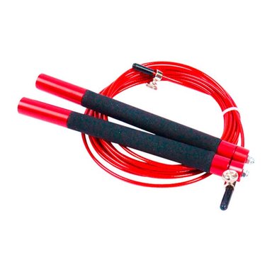 SOGA X-FIT ROJO SALTAR CABLE MANGO ALUMINIO XFIT