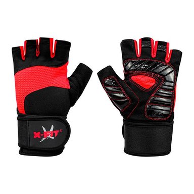 MITONES PARA PESAS X-FIT NEGRO